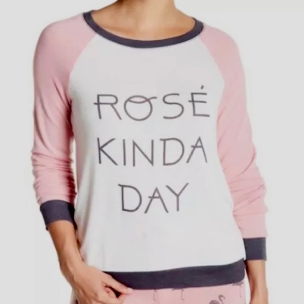 PJ Salvage Color Block Rose Kinda Day SOFTLong Sleeve🍾Reasonable Offers Welcome